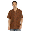 OCC Hallo-All-Over Print Men's Hawaiian Shirt With Button Closure