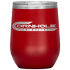 Cornhole Chemistry-12oz Wine Insulated Tumbler