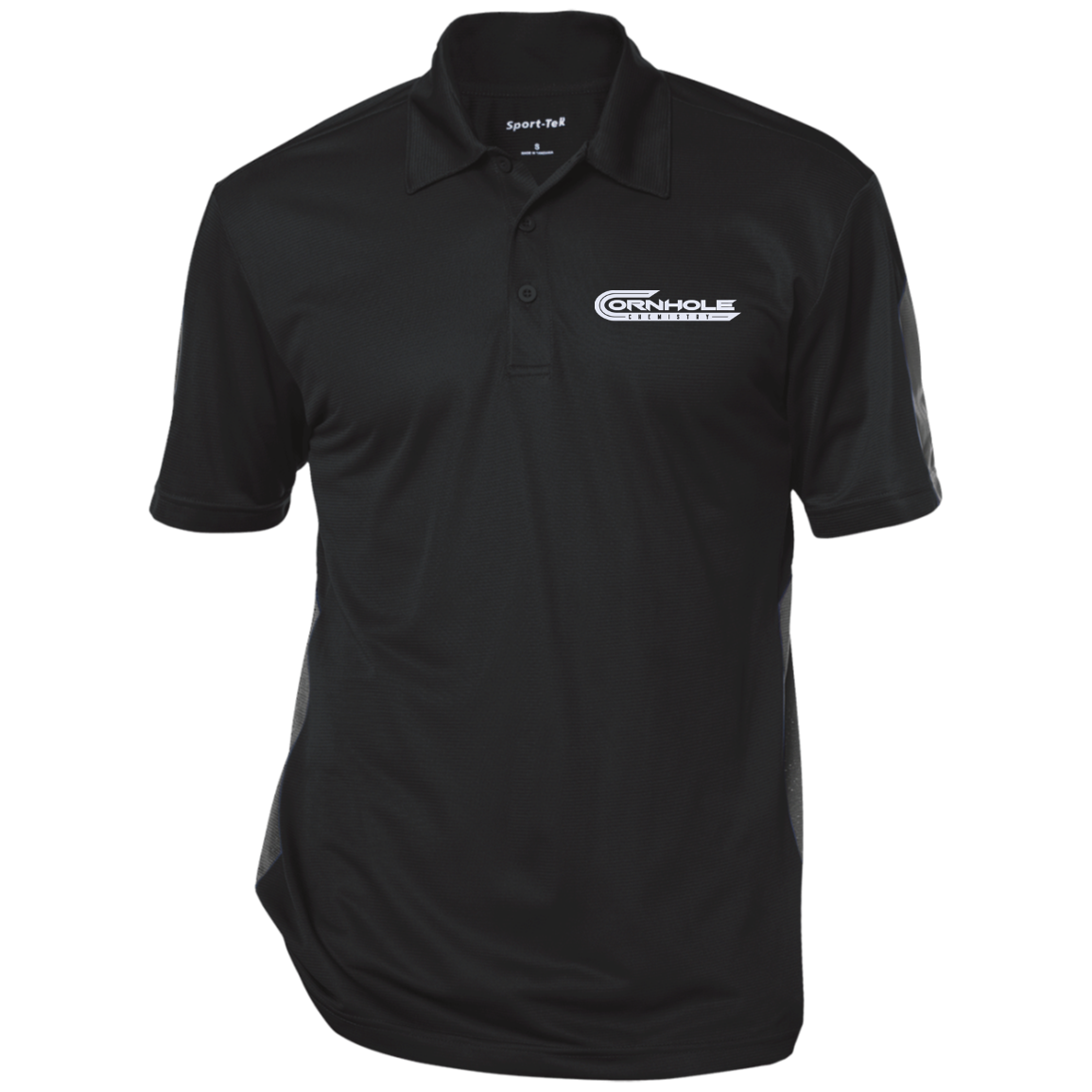 Cornhole Chemistry-Performance Textured Polo