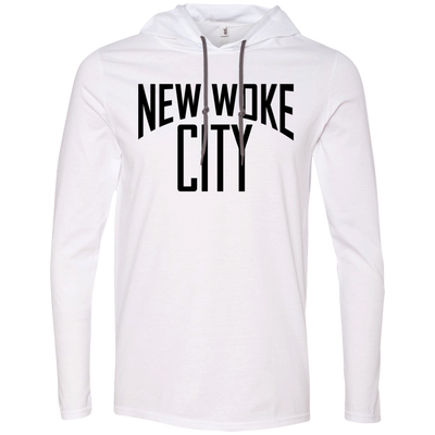 New Woke CIty-Long Sleeve T-Shirt Hoodie