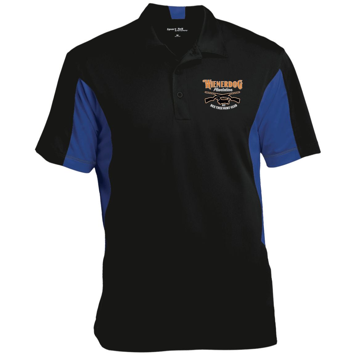 wienerdog polo ST655 Men's Colorblock Performance Polo