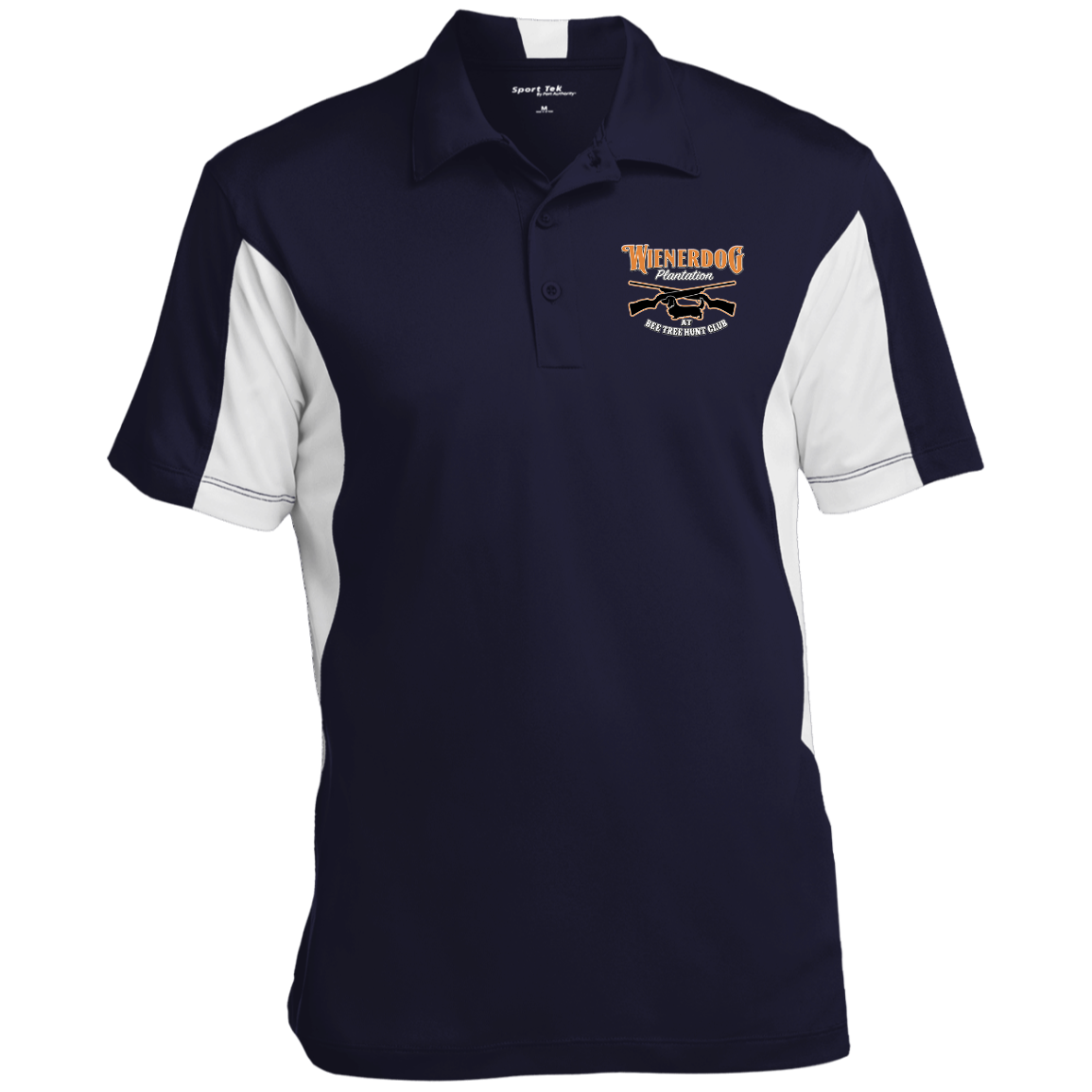 wienerdog polo ST655 Men's Colorblock Performance Polo