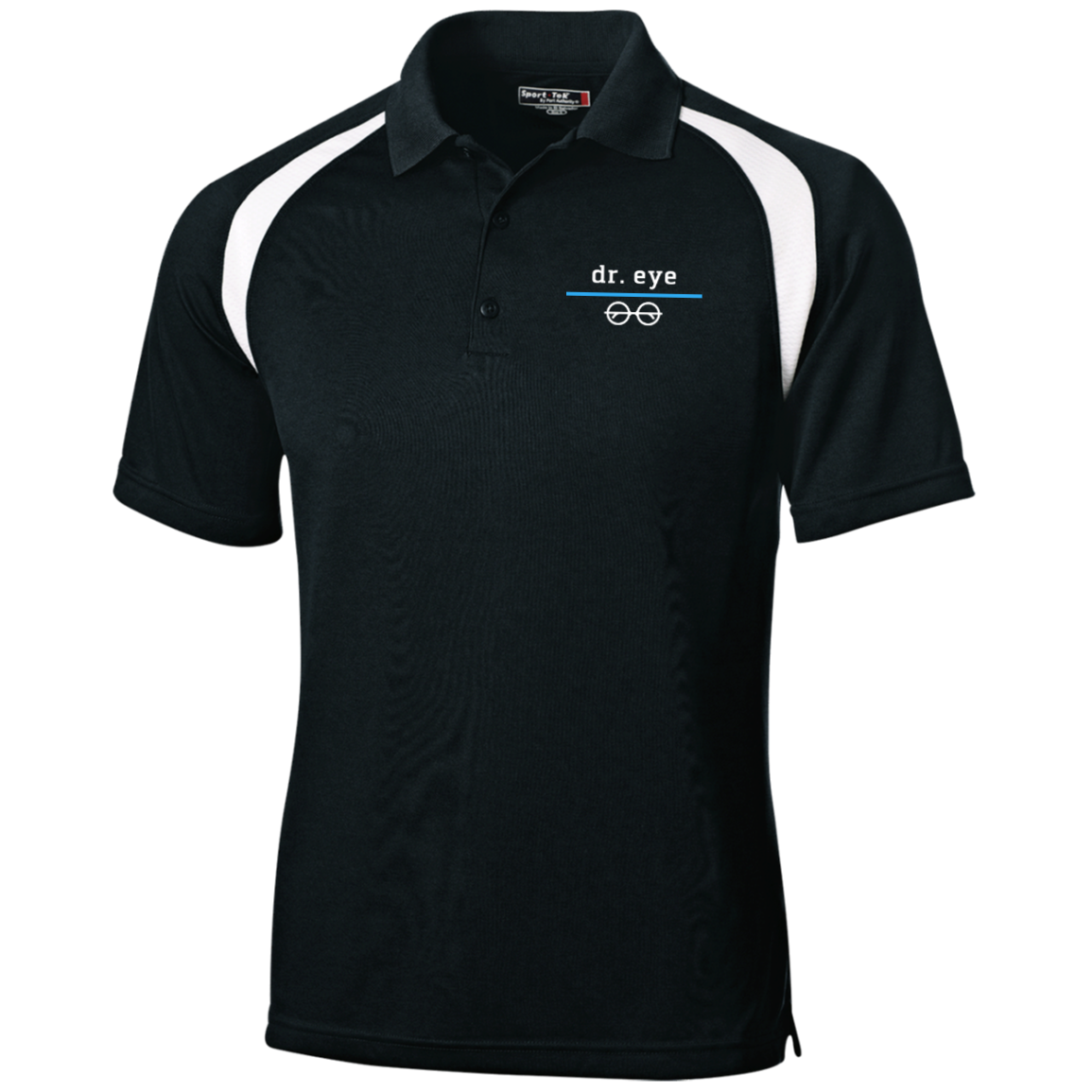 Dr. Eye-Moisture Wicking Tag-Free Golf Shirt