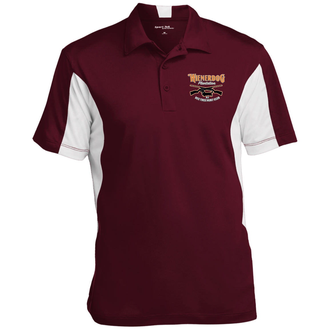 wienerdog polo ST655 Men's Colorblock Performance Polo