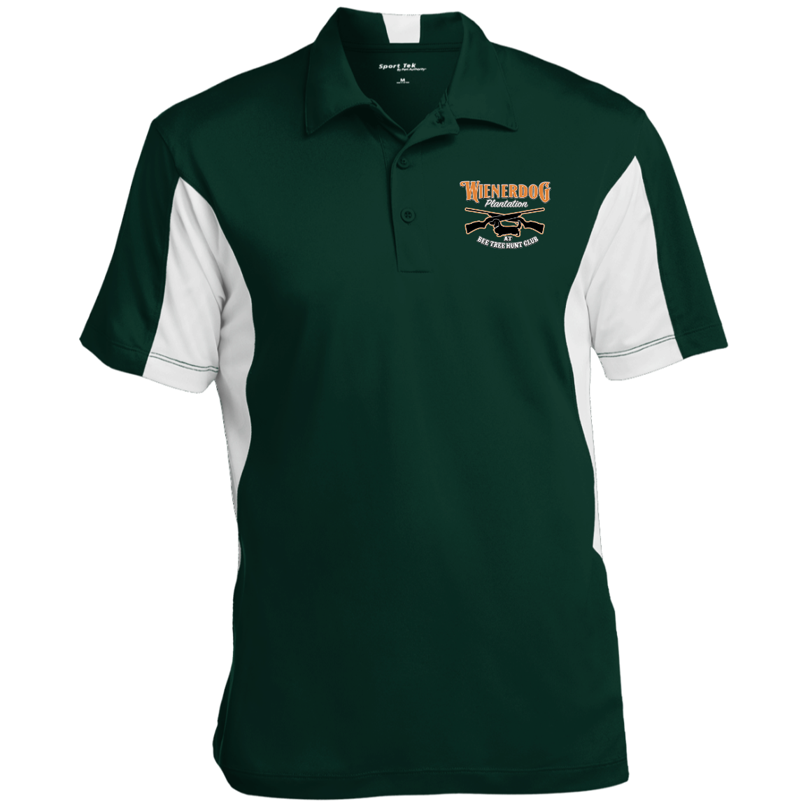 wienerdog polo ST655 Men's Colorblock Performance Polo