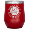 Golden Spikes-12oz Wine Insulated Tumbler