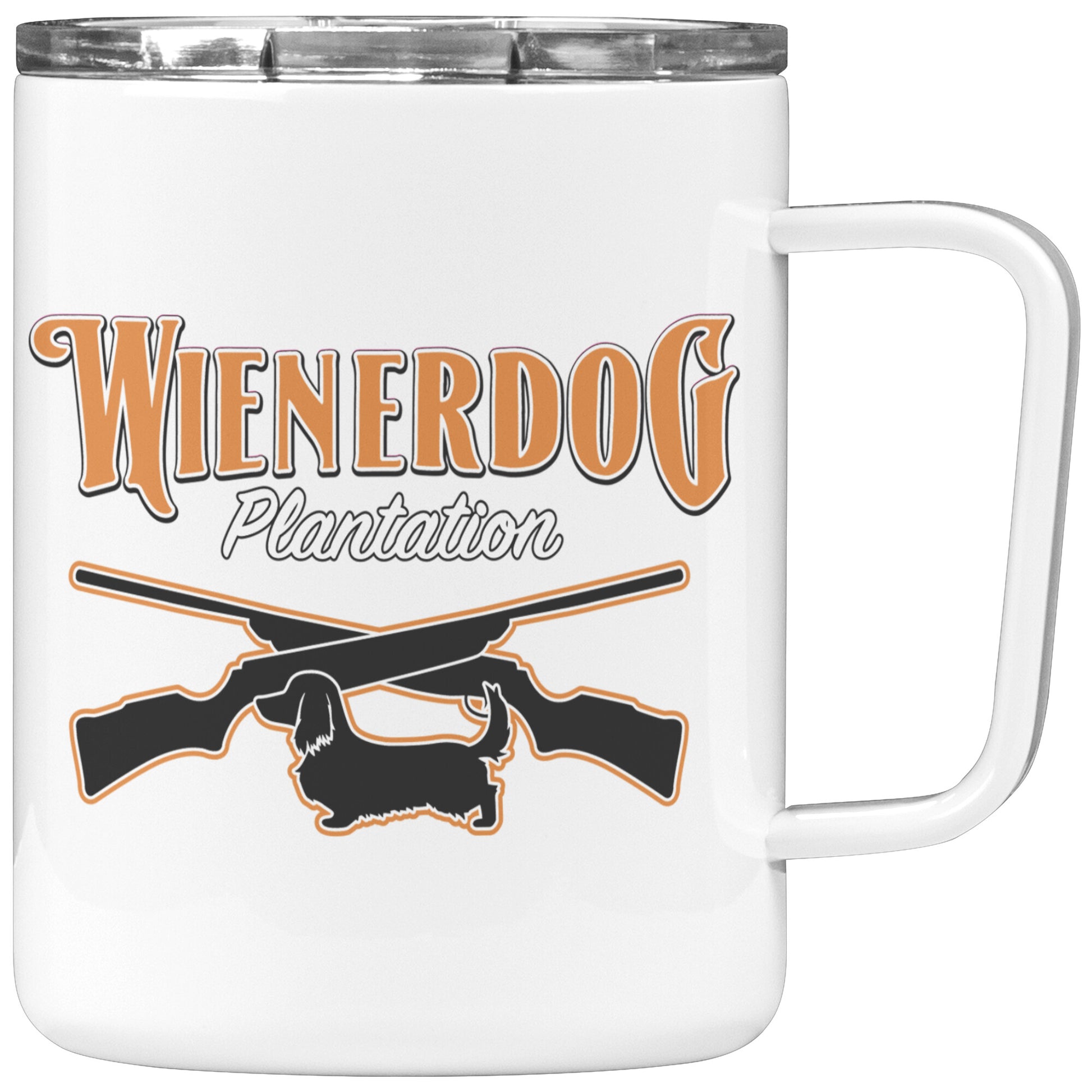 Wienerdog Plantation-10oz Insulated Coffee Mug