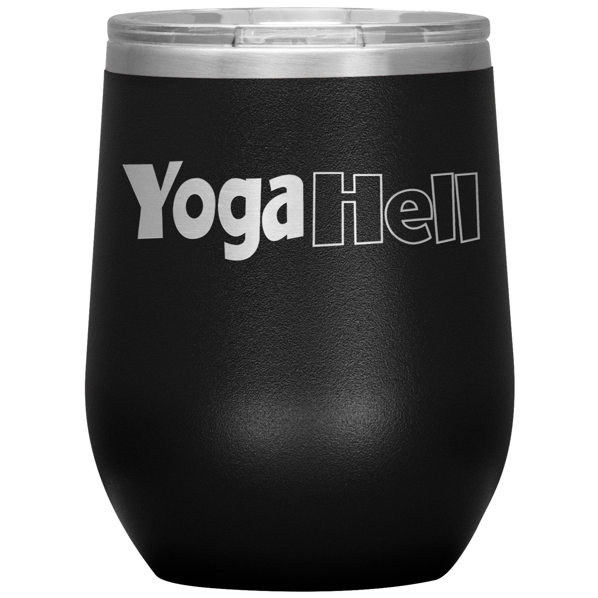 Yoga Hell-12oz Wine Insulated Tumbler