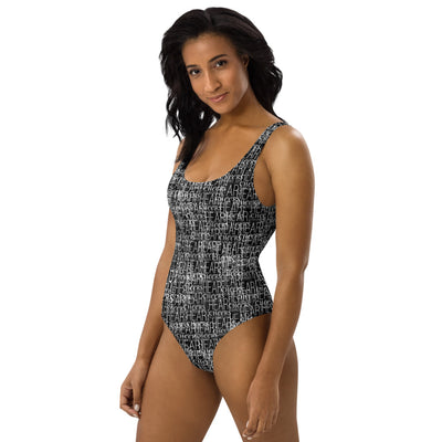 HTC-All over One-Piece Swimsuit