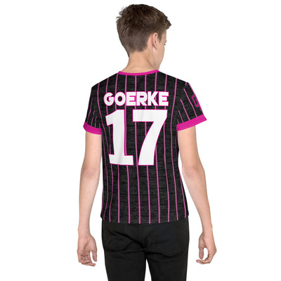 Goerke #17-Youth crew neck t-shirt