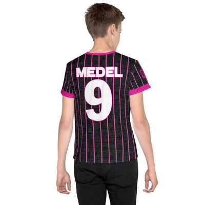 Medel #9-Youth crew neck t-shirt