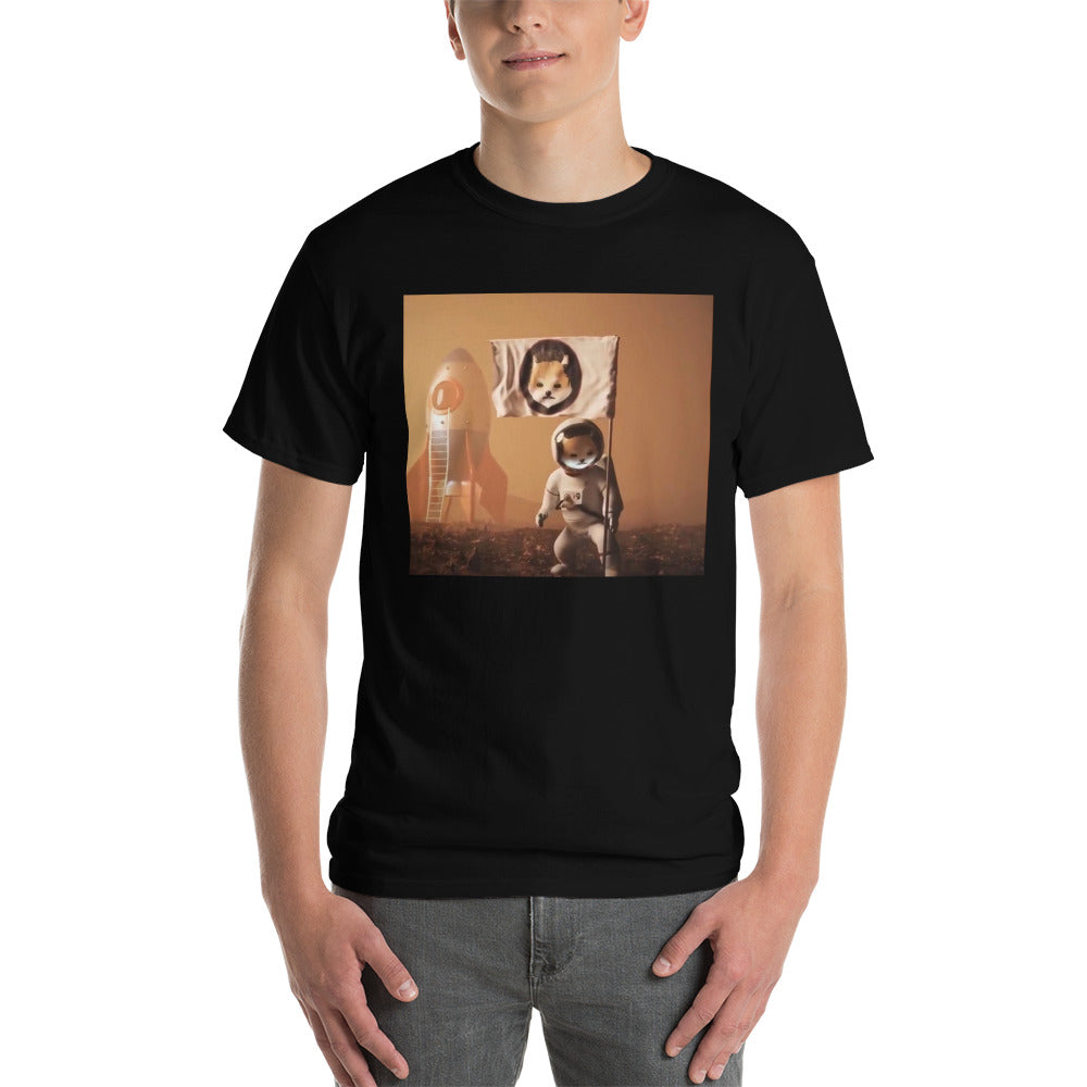 Shib To The Moon-Short Sleeve T-Shirt