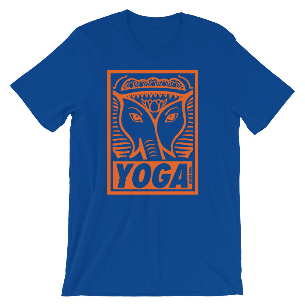 Blue + Orange Stamp Team Tee