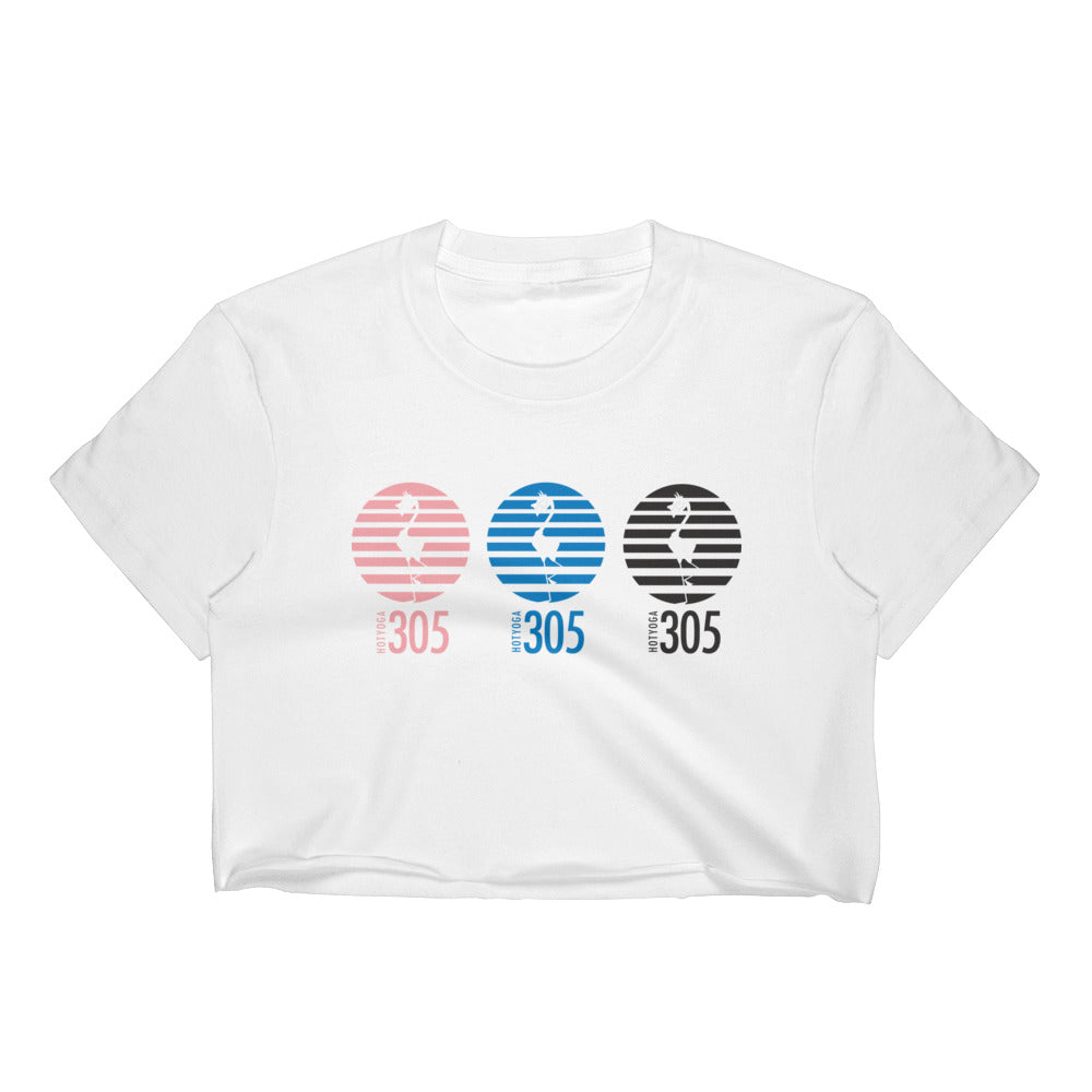 305 Yoga-Fine Jersey Short Sleeve Cropped T-Shirt