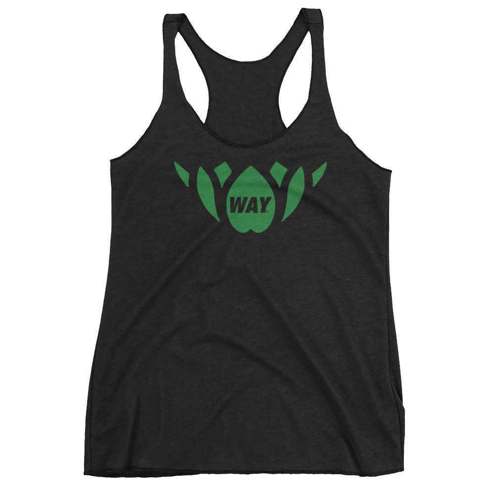 Black + Green Lotus Team Tank