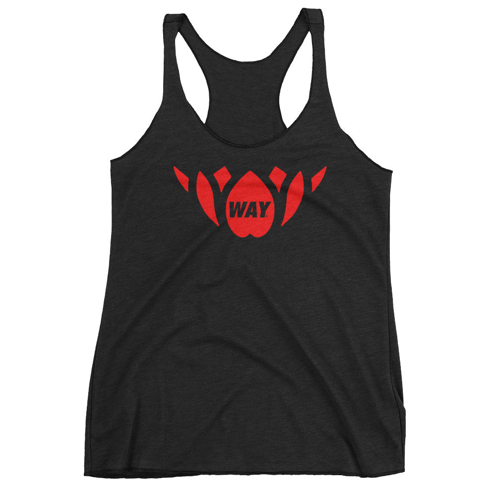 Black + Red Lotus Team Tank