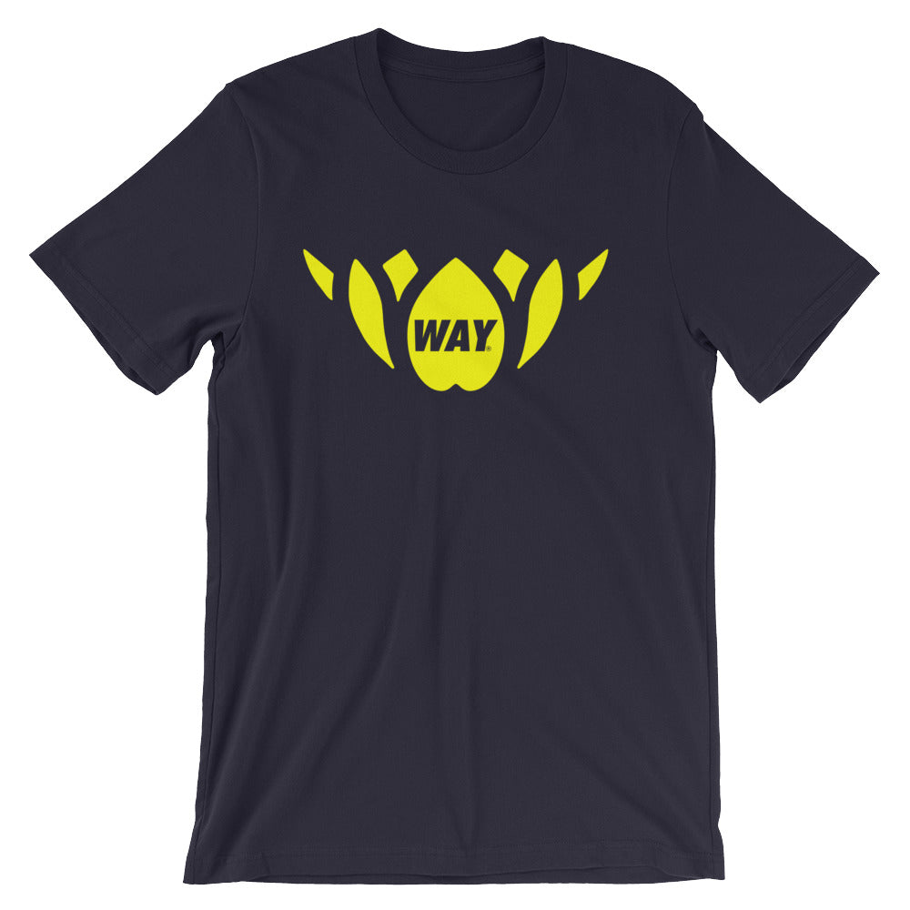 Navy + Yellow Lotus Team Tee