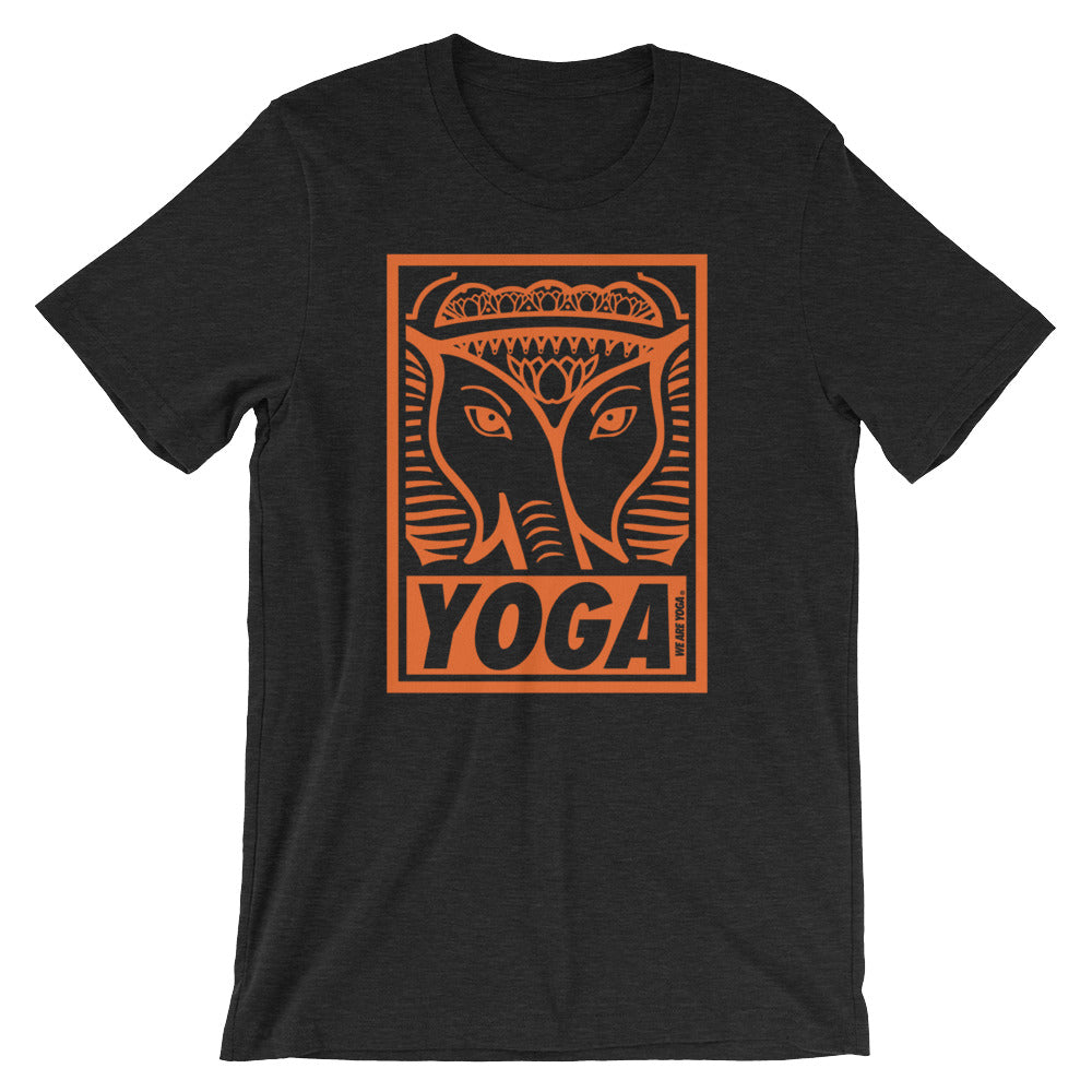 Black + Orange Stamp Team Tee