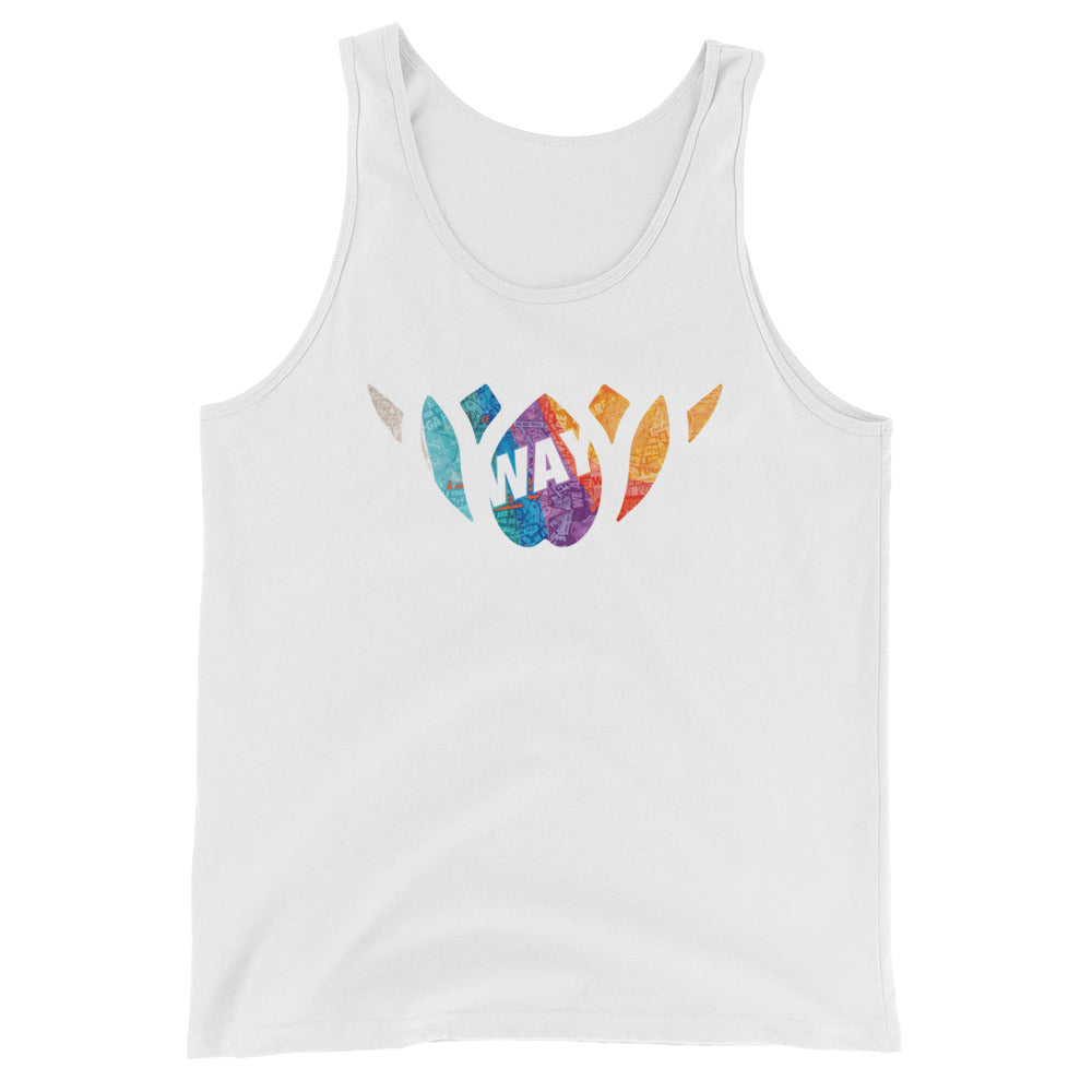 ONE FIRE LOTUS-Unisex  Tank Top