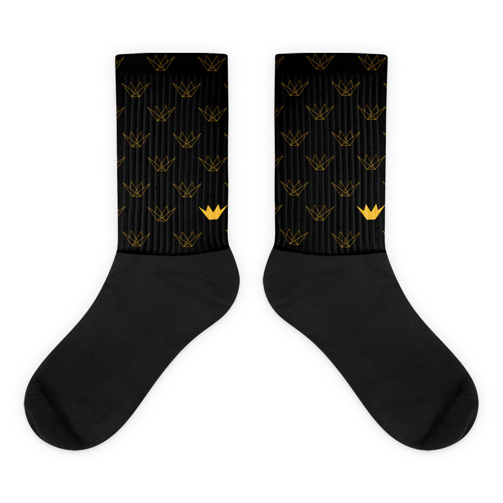Queen City Yoga - Crown Allover Socks