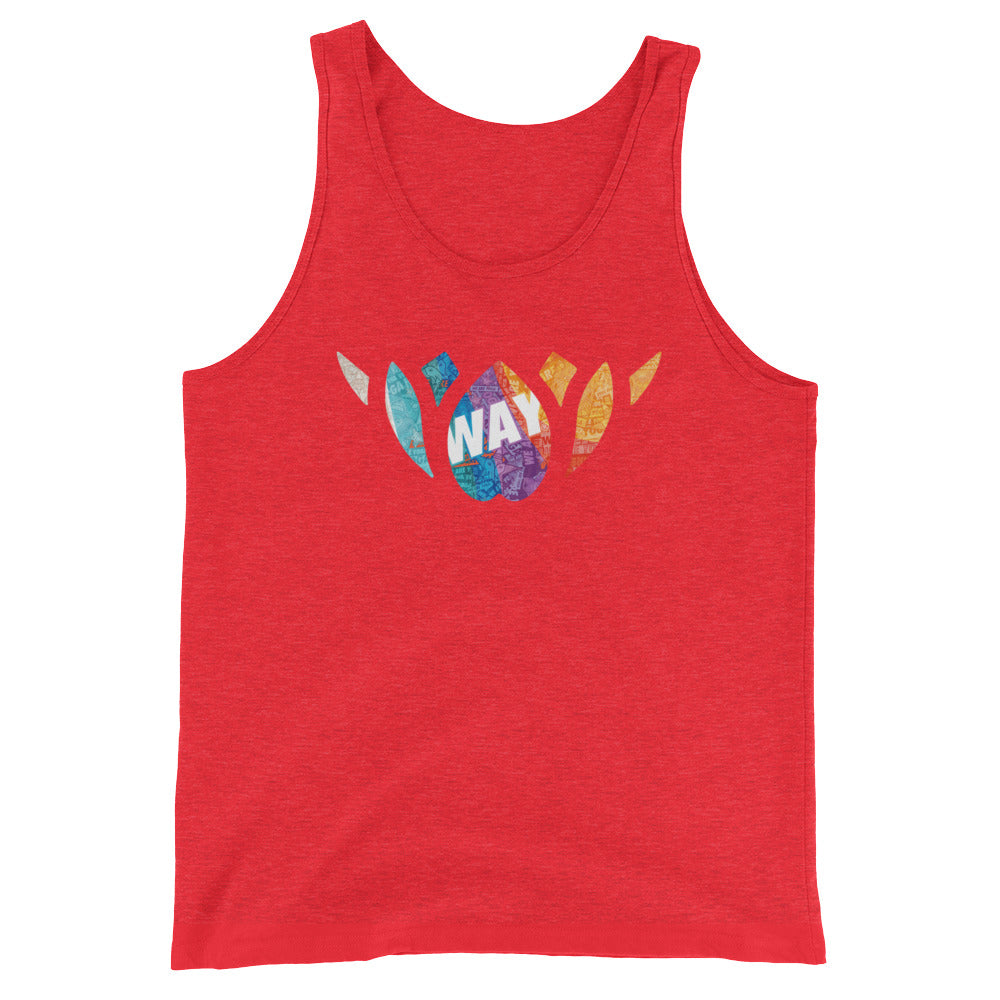 ONE FIRE LOTUS-Unisex  Tank Top