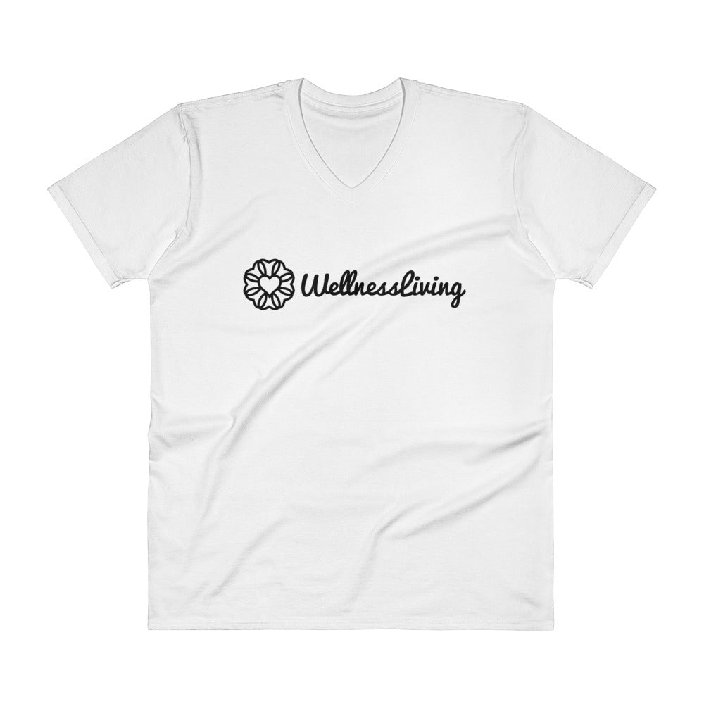 Wellness Living-V-Neck T-Shirt