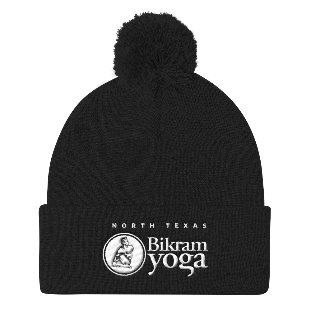Bikram Yoga North Texas-Pom Pom Knit Cap