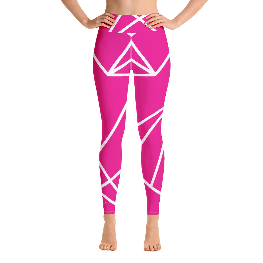Queen City Yoga - Leggings 1 BL1 Pnk