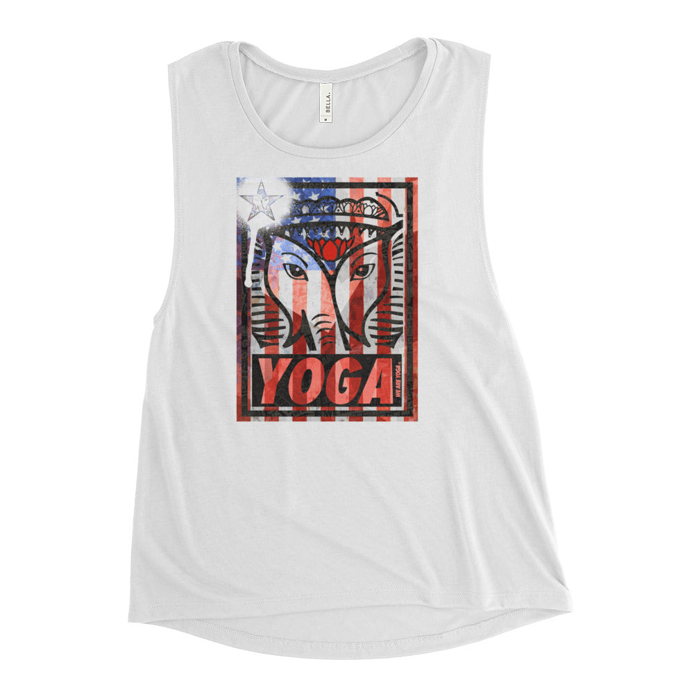 WAY USA STAMP-Ladies’ Muscle Tank