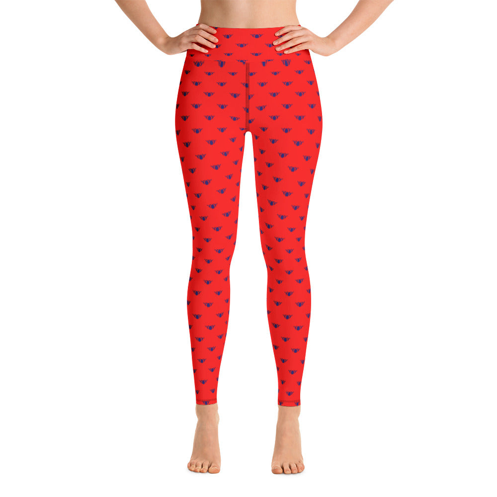 Red & Blue Team Leggings