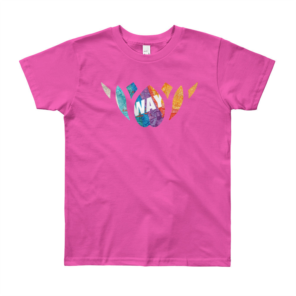 ONE FIRE LOTUS-Youth Short Sleeve T-Shirt