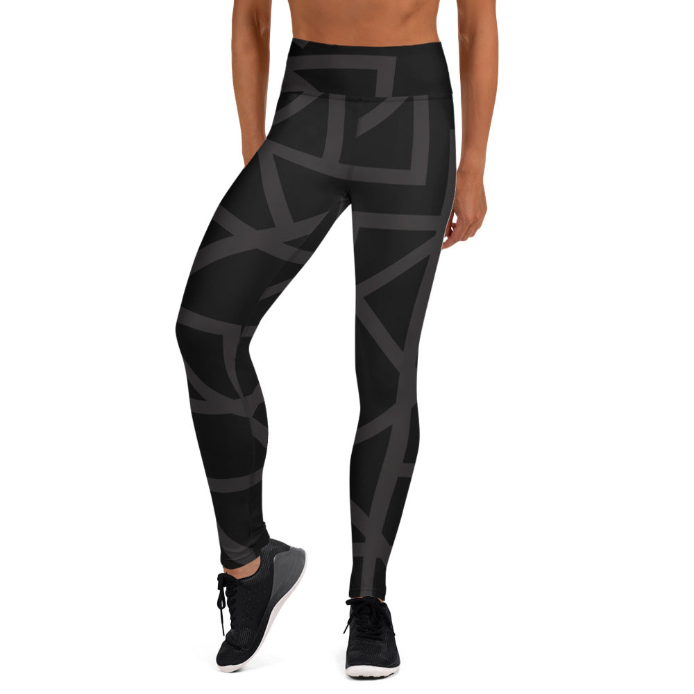 Siddhi School Black Geo Leggings