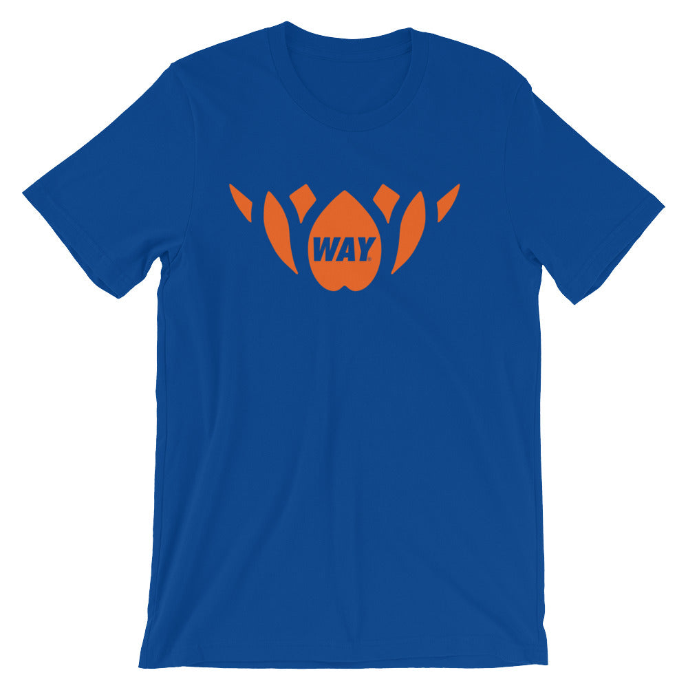 Blue + Orange Lotus Team Tee