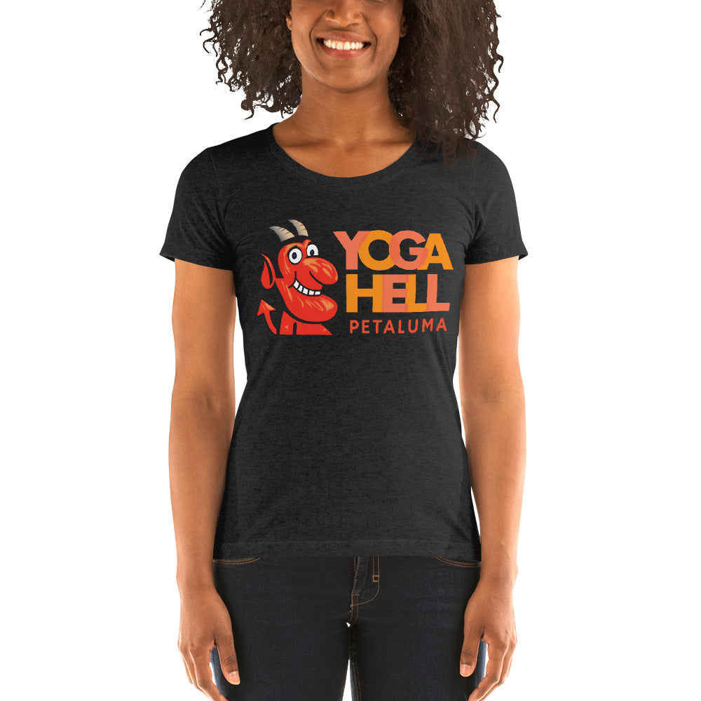 Yoga Hell Petaluma-Ladies' short sleeve t-shirt