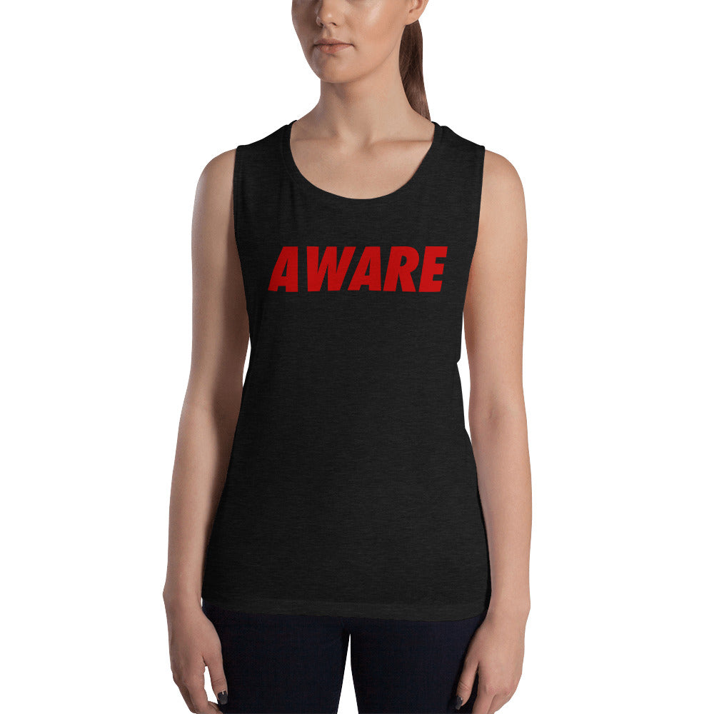 AWARE-Ladies’ Muscle Tank