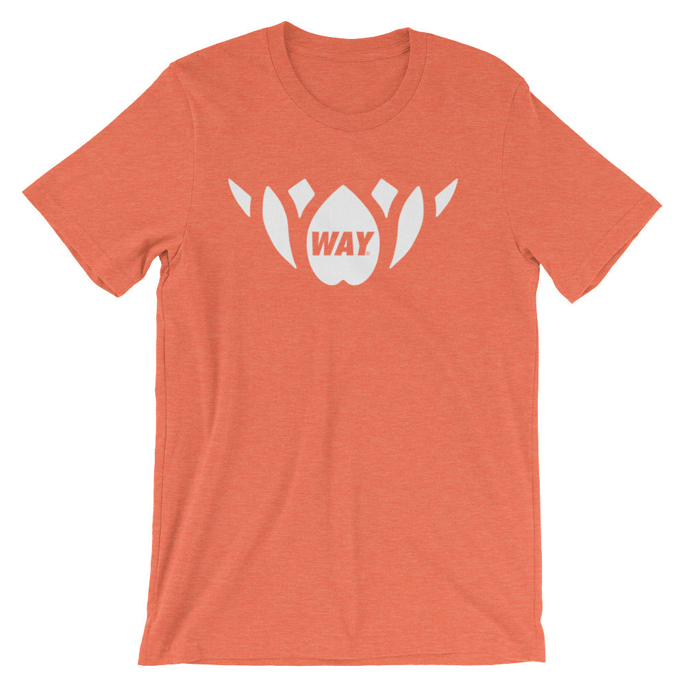 Orange + White Lotus Team Tee