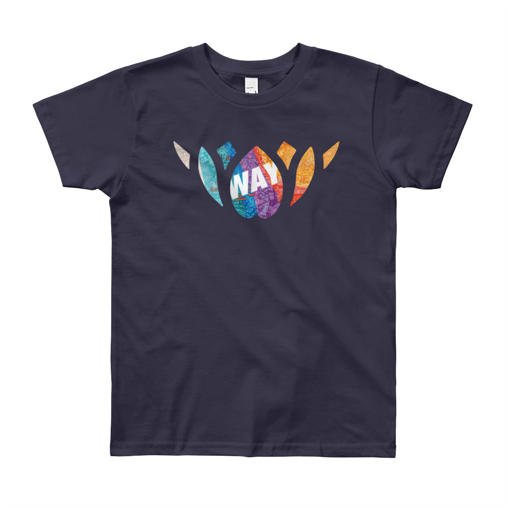 ONE FIRE LOTUS-Youth Short Sleeve T-Shirt