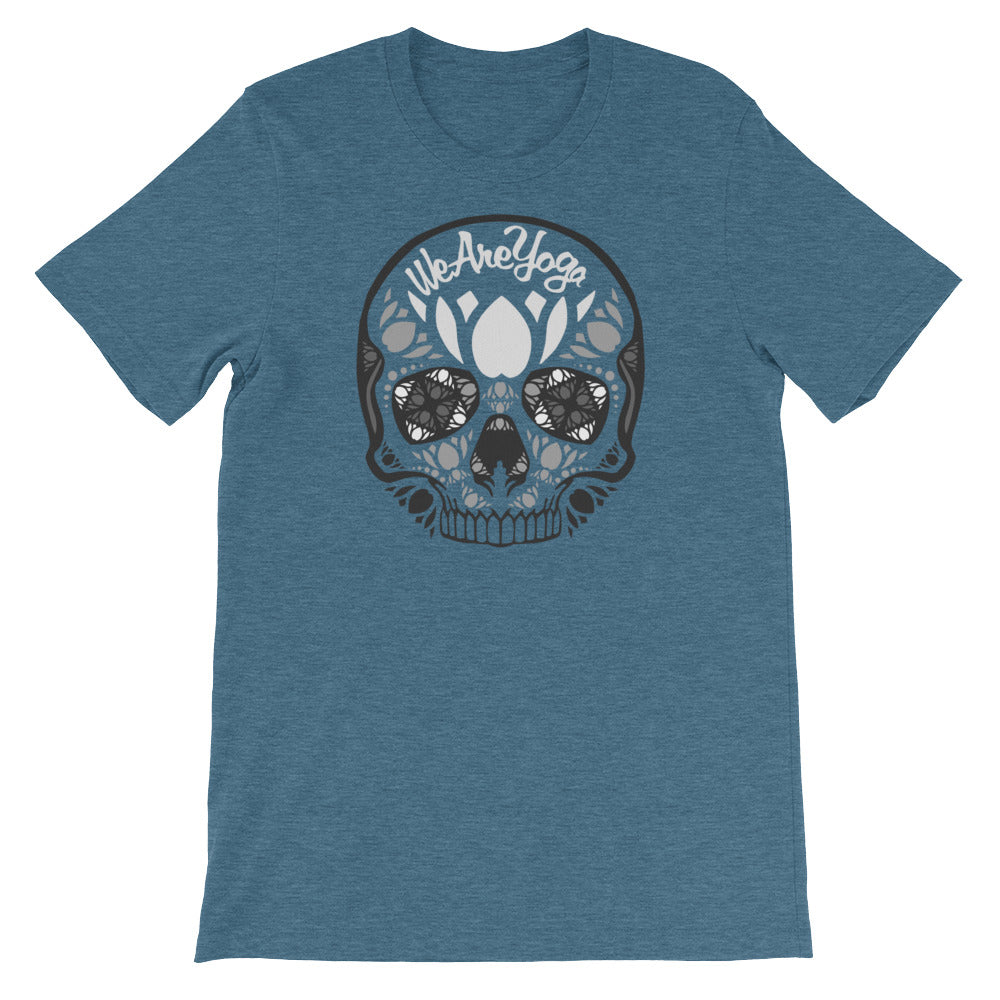Gray Sugar Skull Tee Shirt