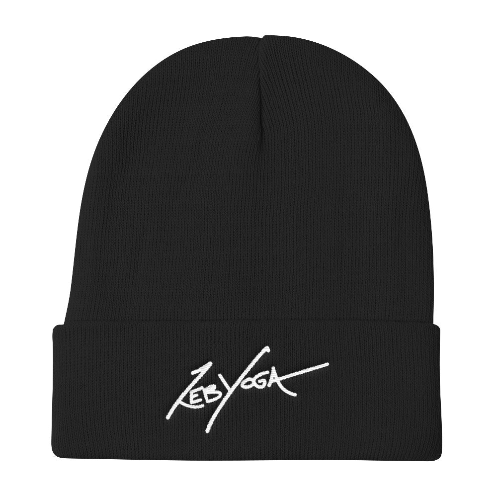 Zeb Yoga Signature-Knit Beanie