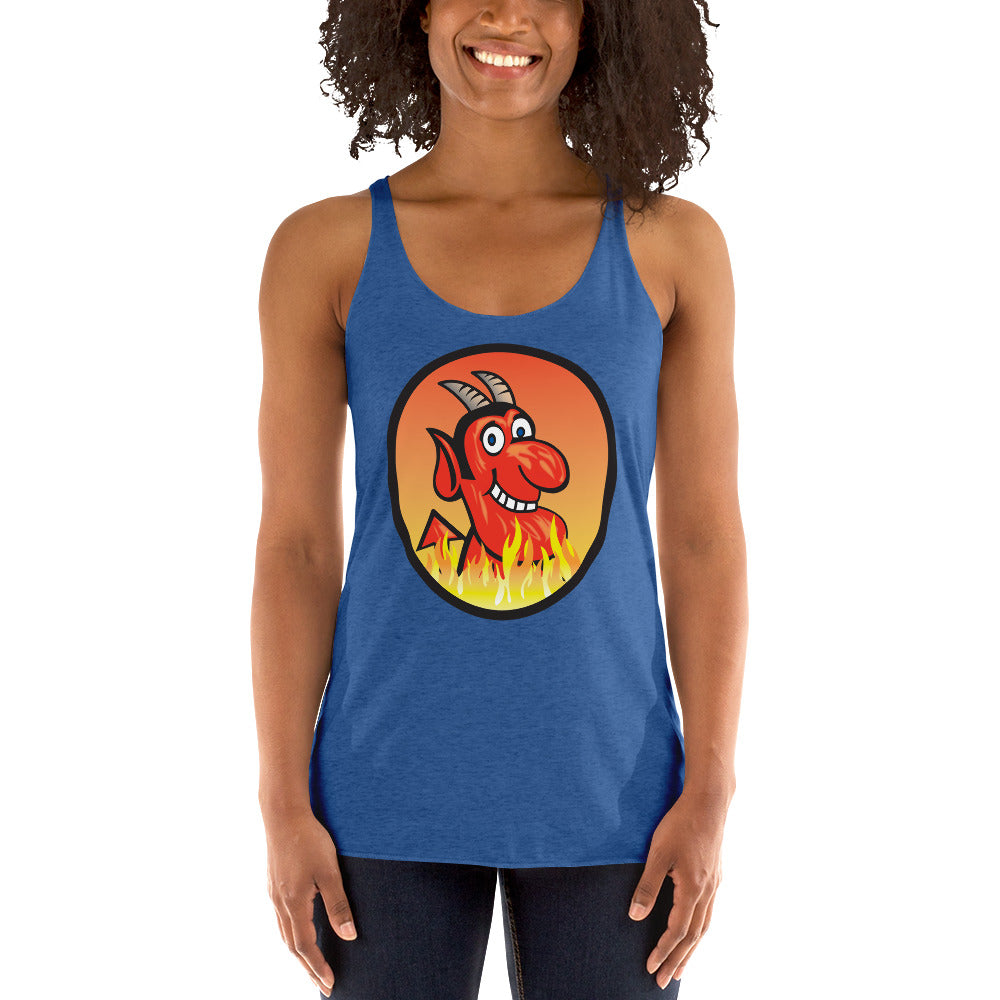 Yoga Hell Devil-Women's Racerback Tank