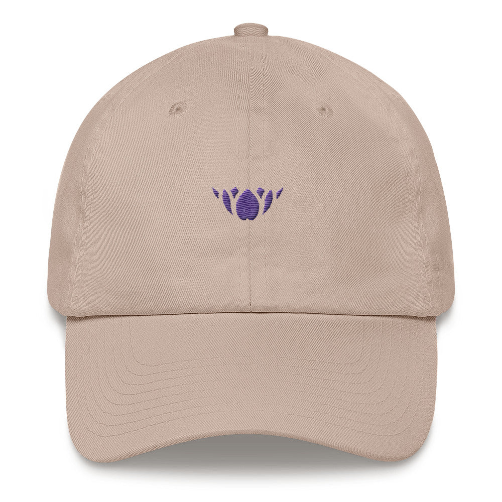 Black & Purple Lotus-Club hat