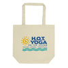 Hot Yoga On The Island-Tote Bag