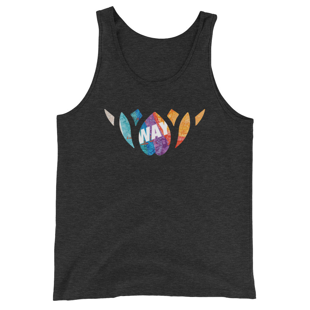 ONE FIRE LOTUS-Unisex  Tank Top