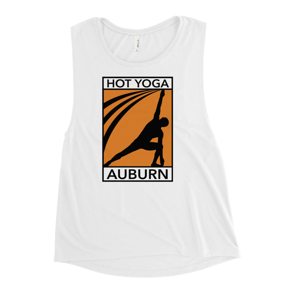 Hot Yoga Auburn-Ladies’ Muscle Tank