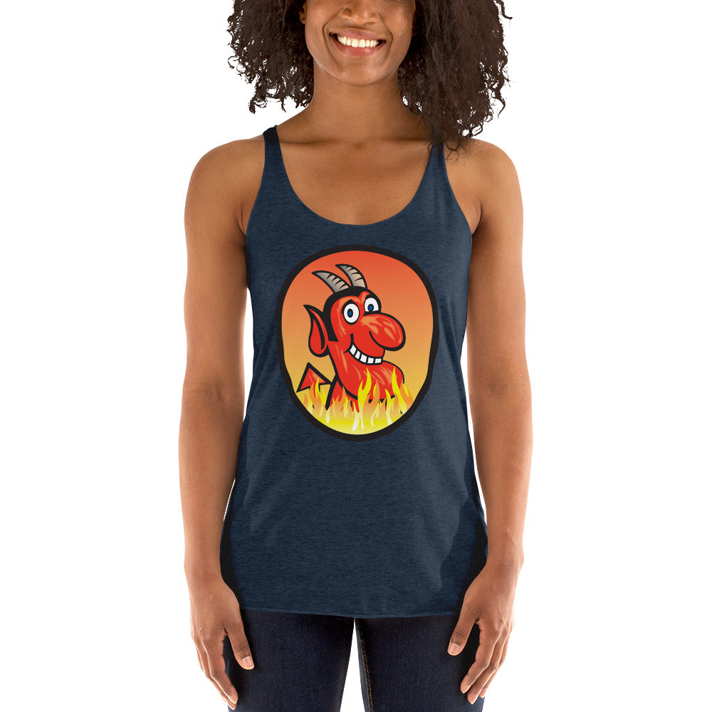 Yoga Hell Devil-Women's Racerback Tank