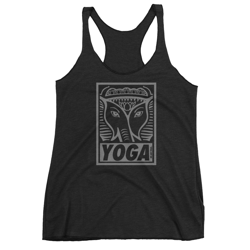 Classic Stamp Tri-blend Racerback tank