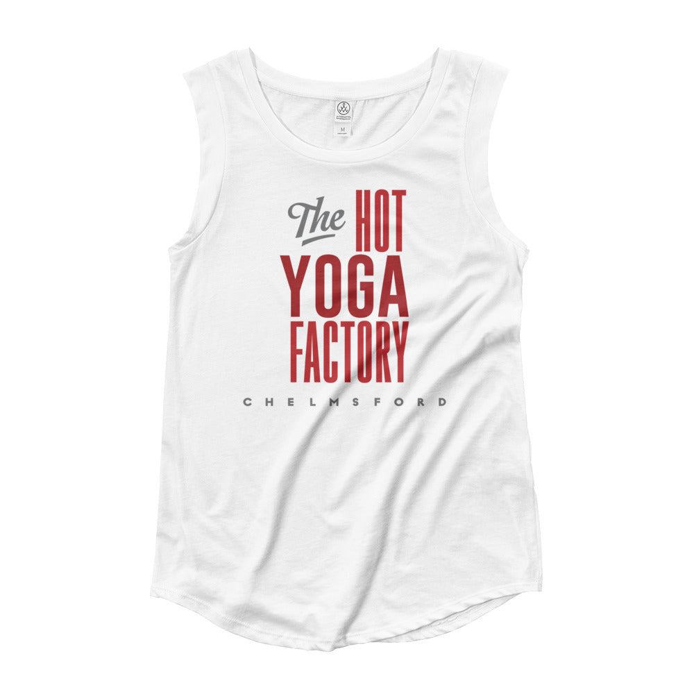 The Hot Yoga Factory Ladies’ Cap Sleeve T-Shirt