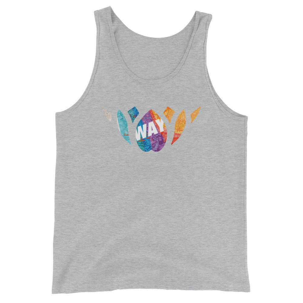 ONE FIRE LOTUS-Unisex  Tank Top