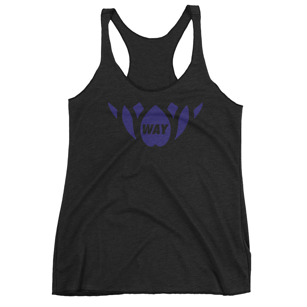 Black + Blue Lotus Team Tank