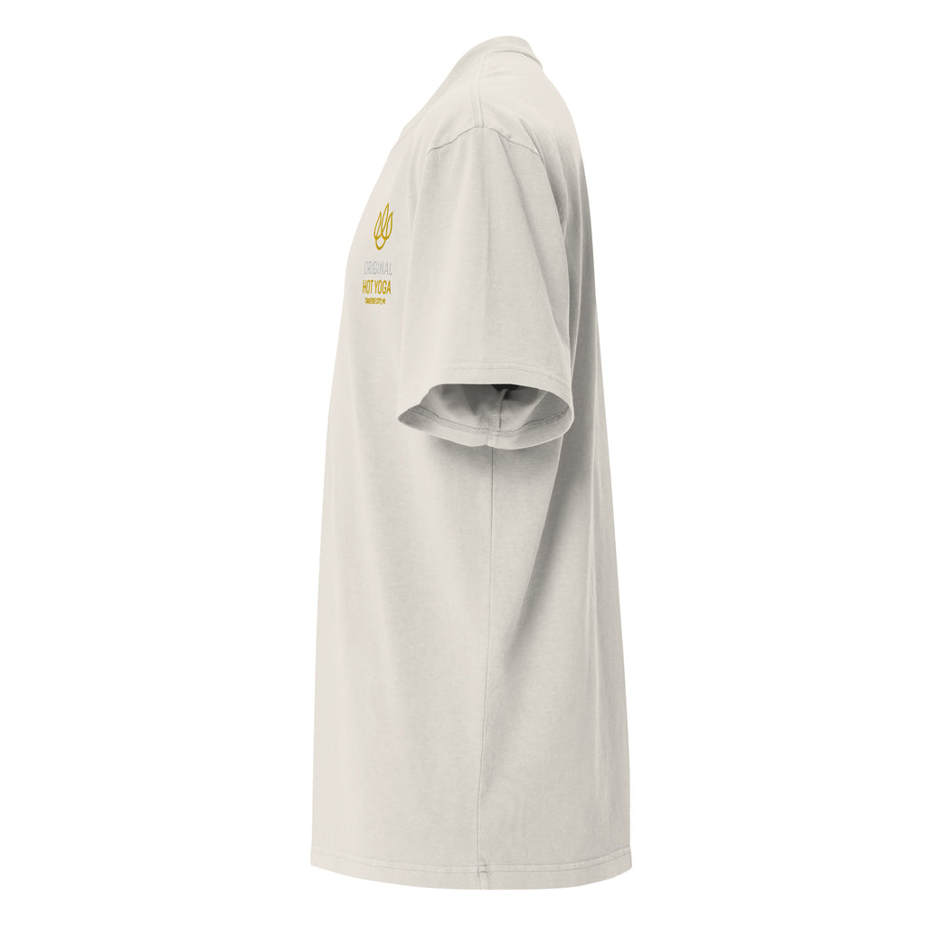 Original Hot Yoga Traverse City-Oversized faded t-shirt